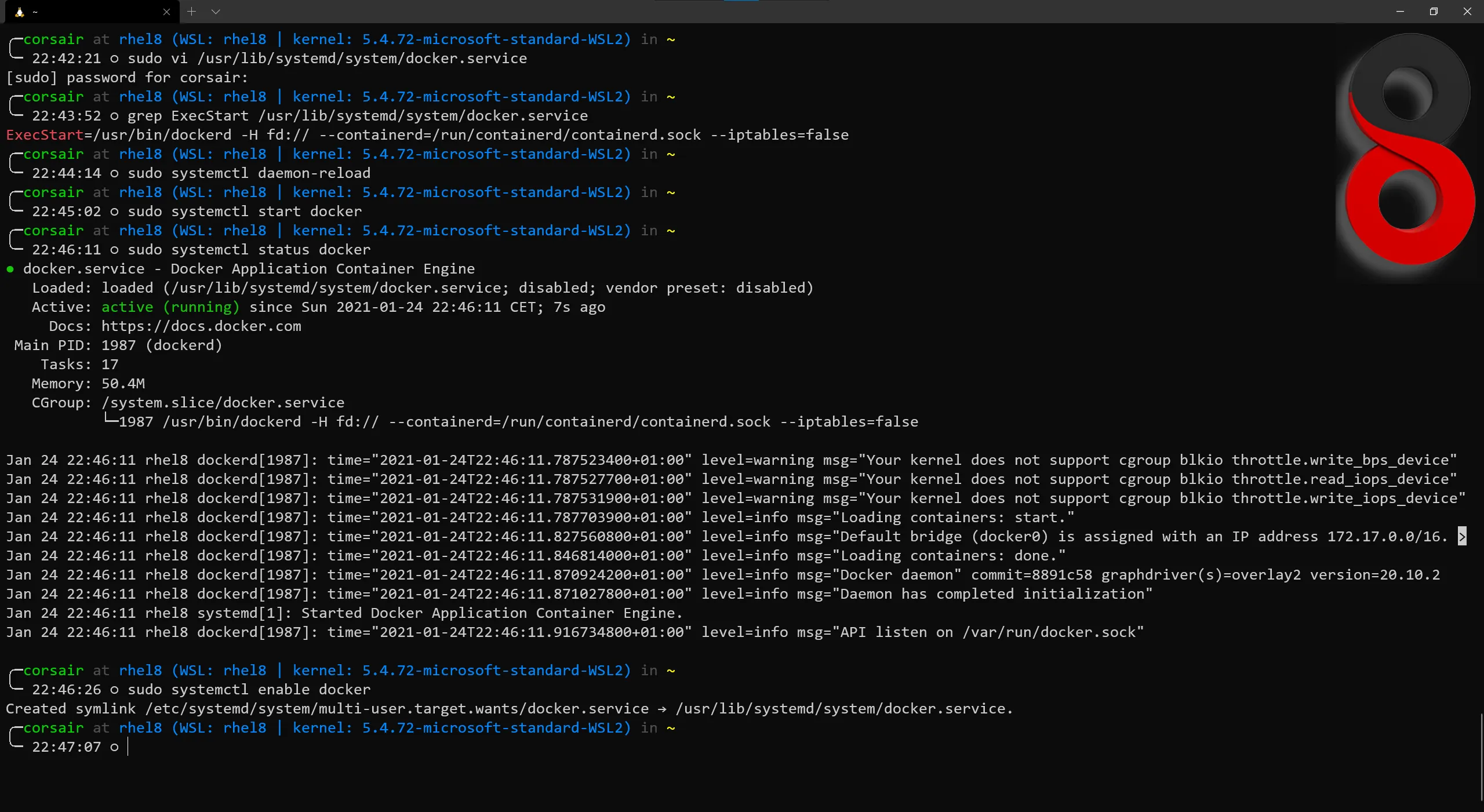 Start Docker