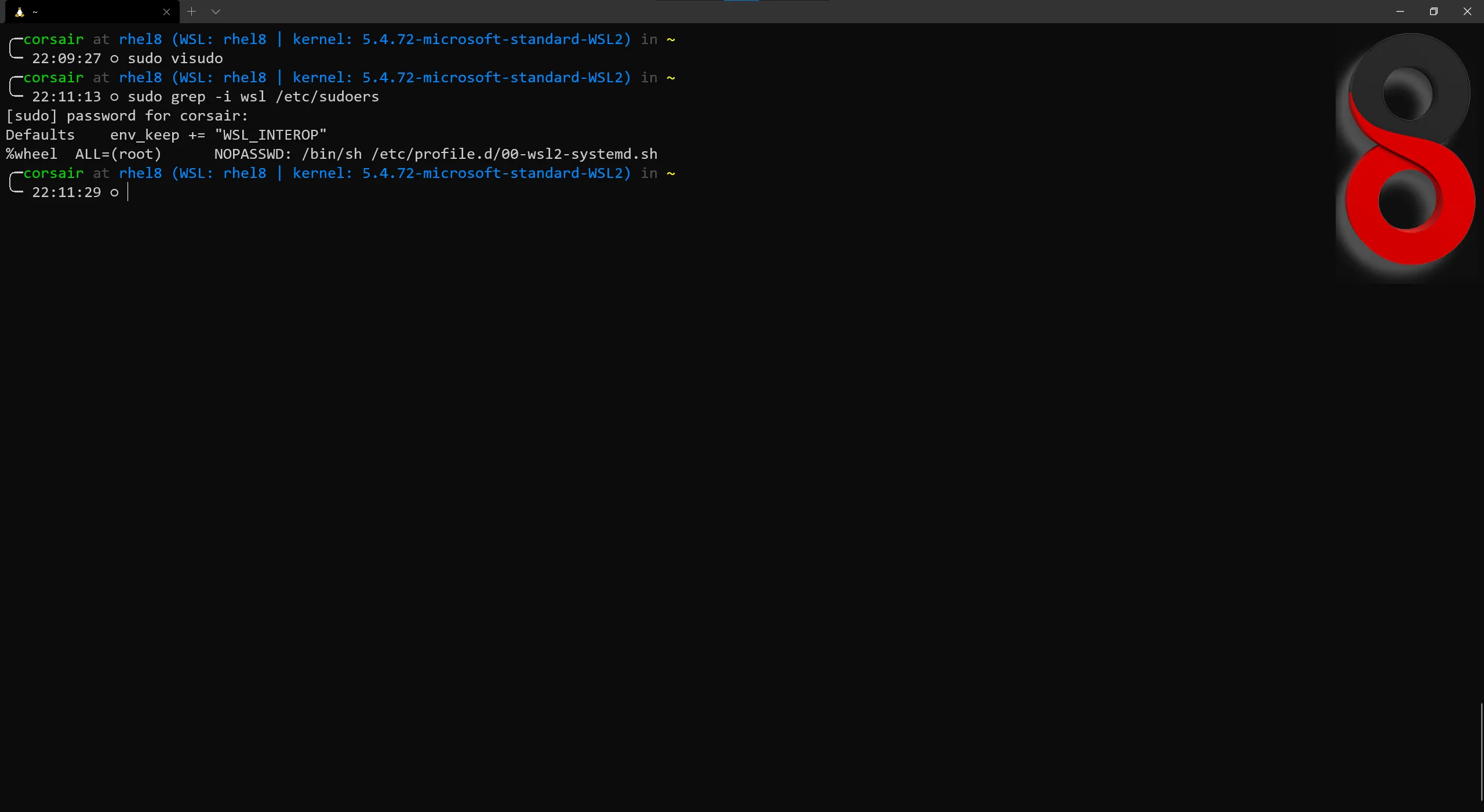 Update sudoers