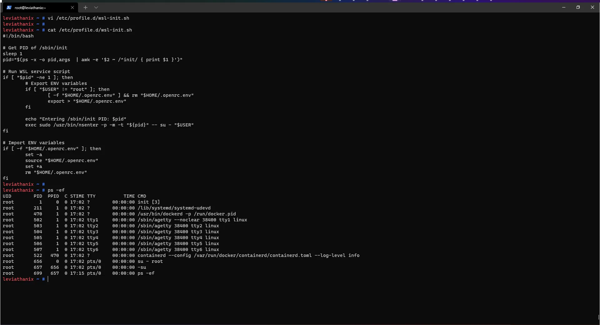 OpenRC with PID1